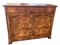 Louis Philippe French Chest of Drawers with Walnet Burl Veneer 2