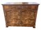 Louis Philippe French Chest of Drawers with Walnet Burl Veneer 1