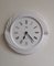 Vintage German Wall Clock with White Ceramic Case from Dugena, 1980s 1