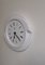 Vintage German Wall Clock with White Ceramic Case from Dugena, 1980s 3