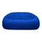 Blue Ottoman Two Seater Sofa Settee with Footstool from Ligne Roset, Set of 2 5