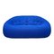 Blue Ottoman Two Seater Sofa Settee with Footstool from Ligne Roset, Set of 2 4