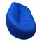 Blue Ottoman Two Seater Sofa Settee with Footstool from Ligne Roset, Set of 2 10