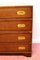 Secretary Military Campaign Chest of Drawers, 1960s 20