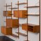 Mid-Century Modular Shelving System Wall Unit by Poul Cadovius for Cado, Denmark, 1960s 3