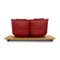 Sofá eléctrico de dos plazas Free Motion Edit 1 de cuero en rojo de Koinor, Imagen 10