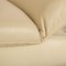 Leather Armchair in Cream from Koinor Rossini 4
