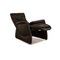Cumuly Leather Armchair in Black from Himolla 3