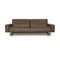 50 Leather Four Seater Grey Taupe Sofa from Rolf Benz 1