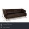 2300 Leather Three Seater Dark Brown Sofa from Rolf Benz 2
