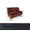 4818 Leather Two-Seater Red Wine Sofa from Himolla 2