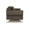 Leather Sofa Set in Grey from Brühl Alba, Set of 2 10