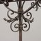 Neo-Renaissance Torch in Wrought Iron 7