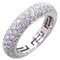 Full Eternity Diamond Ring in 750 White Gold from Bvlgari 1