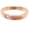 Diamond C De Ladies Ring in Pink Gold from Cartier 4