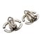 Coco Mark Metal Earrings from Chanel, Set of 2 2