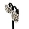 Coco Mark Metal Earrings from Chanel, Set of 2 4