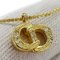 Collar con diamantes de imitación en oro de Christian Dior, Imagen 6