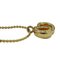 Collar con diamantes de imitación en oro de Christian Dior, Imagen 2