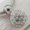 Collar vintage con diamantes de imitación en plata de Christian Dior, Imagen 6