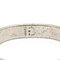 Vintage Bracelet Bangle in White from Hermes 5
