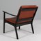 Lounge Chair Model PJ112 in Stained Ash attributed to Ole Wanscher, 1960s 7