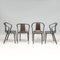 Dark Oak Belleville Dining Chairs by Ronan & Erwan Bouroullec for Vitra, 2016, Set of 4 6