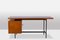 Desk in Oak and Lacquered Metal by Pierre Guariche, 1960s 3