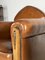 Art Deco Club Chairs in Sheep Leather, Set of 2 16