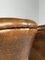 Leather Tub Chairs, Set of 2 3