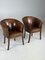 Leather Tub Chairs, Set of 2 12