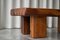 Brutalistischer Couchtisch mit Eichenbalken, Europa, 1970er 5