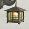 Brutalist Fish Lantern Floor Lamp in Wrought Iron, 1960s, Image 6