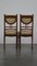 Art Nouveau Dining Room Chairs in Light Skai Leather Upholstery, Set of 4 5