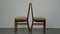 Art Nouveau Dining Room Chairs in Light Skai Leather Upholstery, Set of 4 6