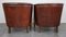 Leather Club Chairs with Great Colors, Set of 2 4