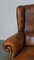 Vintage Leather Wing Chair, Image 12