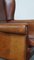 Brown Leather Wing Chair, Image 13