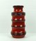 Vase Haute Brillance Rouge de Scheurich 1