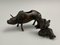 19th Century Chinese Bronze Incense Burner Bull Man 8