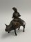 19th Century Chinese Bronze Incense Burner Bull Man, Image 1