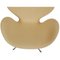 Swan Chair in Yellow Christianshavns Fabric from Arne Jacobsen 10