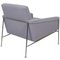 Airport Chair 3301 in Purple Fabric from Arne Jacobsen, 1980s 4