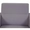 Airport Chair 3301 in Purple Fabric from Arne Jacobsen, 1980s 10
