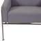 Airport Chair 3301 in Purple Fabric from Arne Jacobsen, 1980s 13