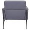 Airport Chair 3301 in Purple Fabric from Arne Jacobsen, 1980s 5