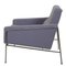 3301 Airport Chair in Purple Fabric from Arne Jacobsen, 1980s 9