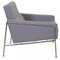 3301 Airport Chair in Purple Fabric from Arne Jacobsen, 1980s 2