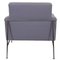 3301 Airport Chair in Purple Fabric from Arne Jacobsen, 1980s 6