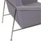 3301 Airport Chair in Purple Fabric from Arne Jacobsen, 1980s 8